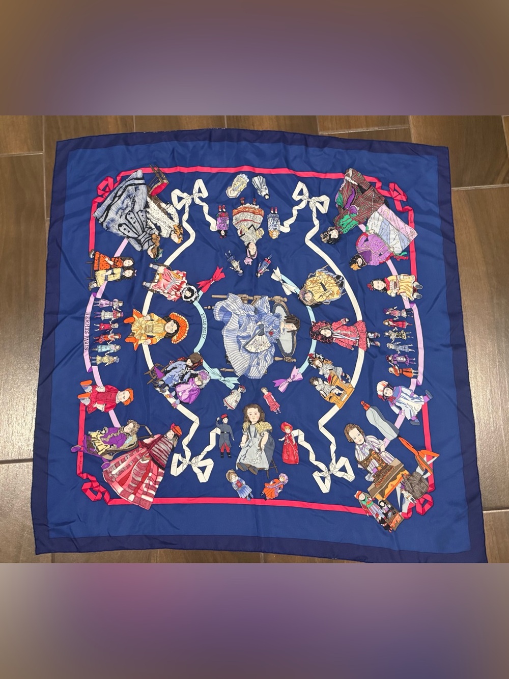 Vintage Hello Dolly Silk Hermes Scarf